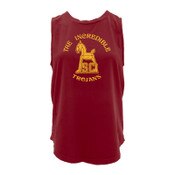 USC Trojans Women's Cardinal Vintage Incredy Muscle Tank